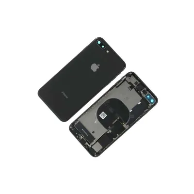 Chasis con Tapa Trasera para iPhone 8 Plus Negra