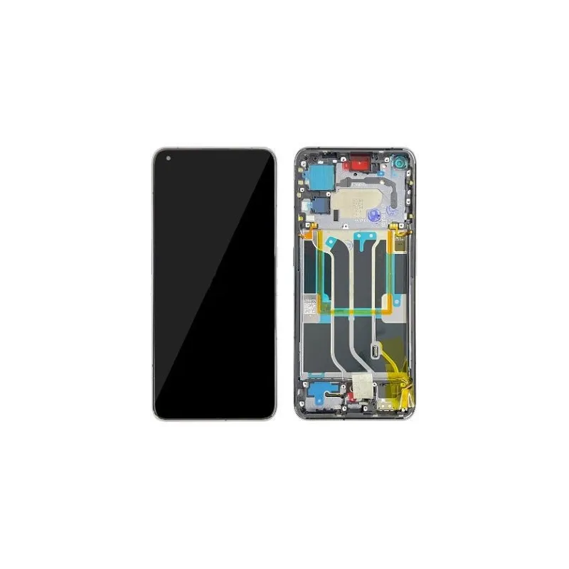 Pantalla completa para Realme GT 2 PRO 5G (RMX3301, RMX3300) Con Marco Negra (Original)