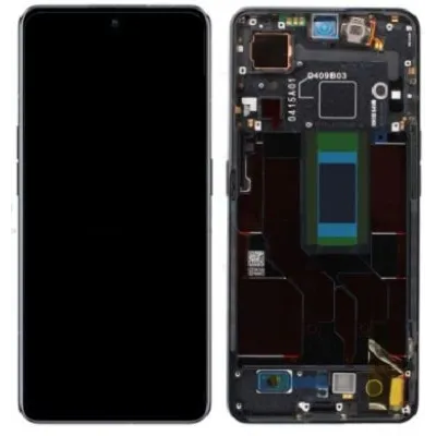 Pantalla completa para OPPO RENO 8 PRO 5G (CPH2357) Con Marco Negra (Original)