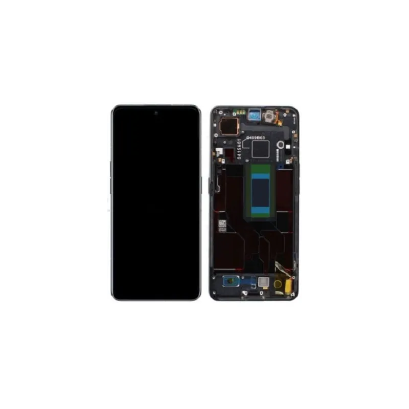 Pantalla completa para OPPO RENO 8 PRO 5G (CPH2357) Con Marco Negra (Original)