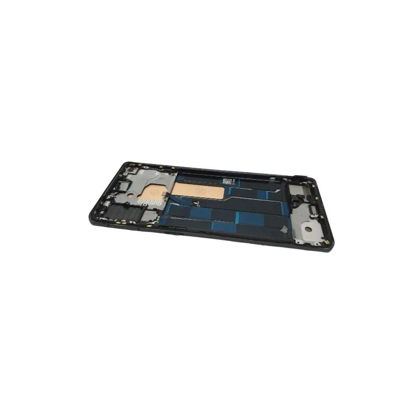 Pantalla completa para OPPO RENO 4 5G (PDPM00, PDPT00, CPH2091) Con Marco Negra (Original)