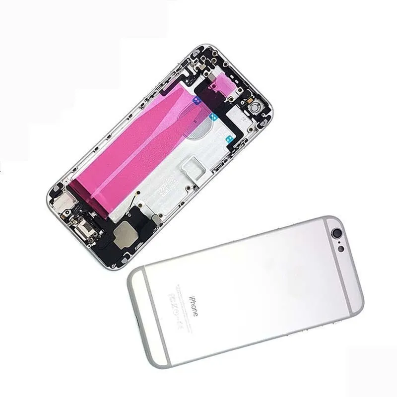 Chasis con Tapa Trasera para iPhone 6 Blanca