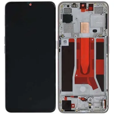 Pantalla completa para OPPO FIND X2 Lite 5G (CPH2005) Con Marco Blanco (Original)