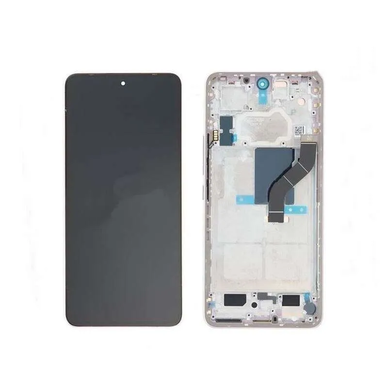 Pantalla completa para Mi Xiaomi 12 Lite 5G (2203129G) Con Marco Morado (Original)
