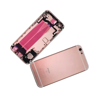 Chasis con Tapa Trasera para iPhone 6s Oro Rosa