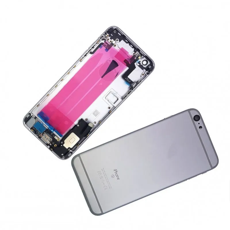 Chasis con Tapa Trasera para iPhone 6s Plus Blanca