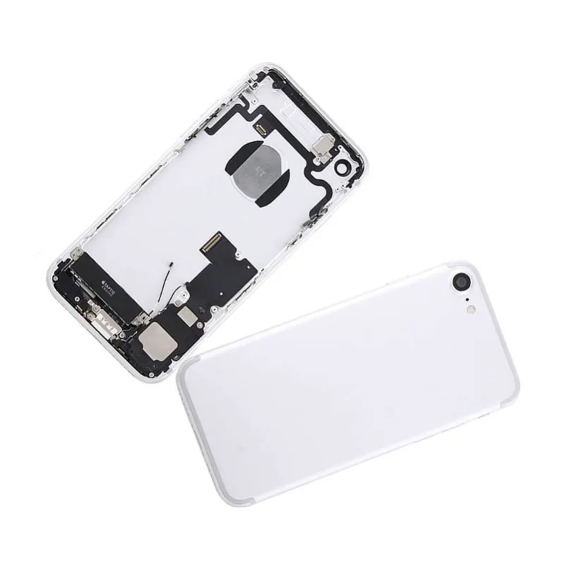 Chasis con Tapa Trasera para iPhone 7 Blanca
