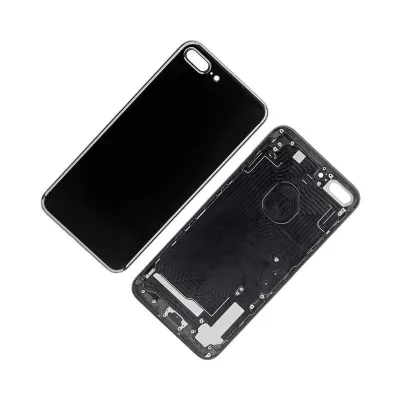 Tapa trasera para iPhone 7 Plus Negra Brillante