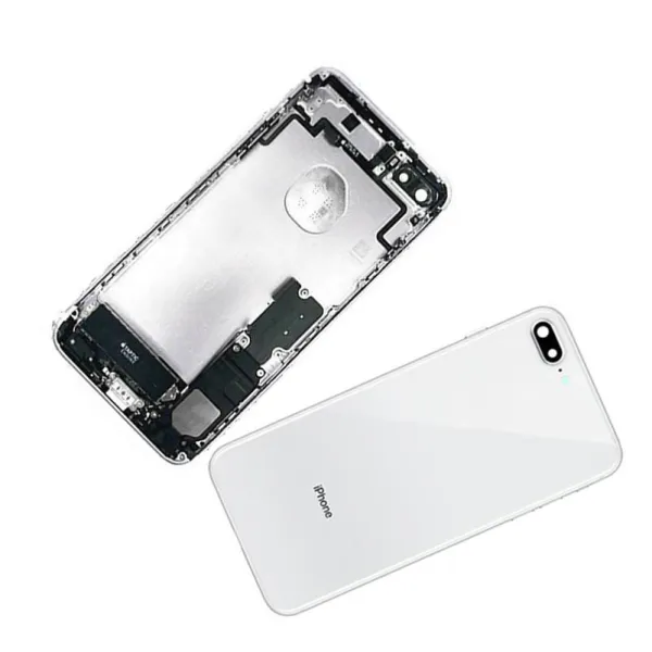 Chasis con Tapa Trasera para iPhone 7 Plus Blanca