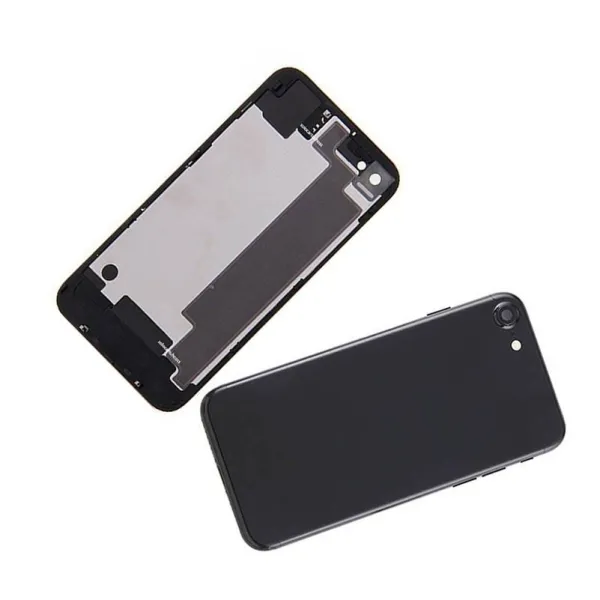 Chasis con Tapa Trasera para iPhone 8 Negra