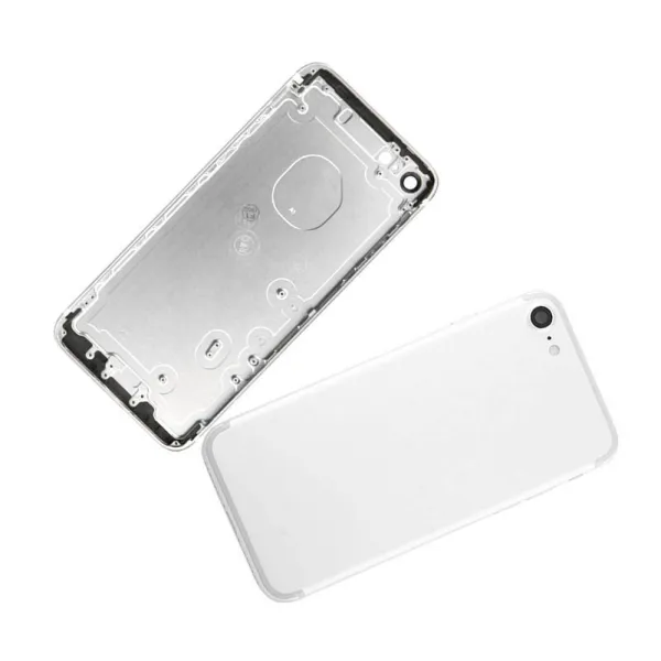 Chasis con Tapa Trasera para iPhone 8 Blanca