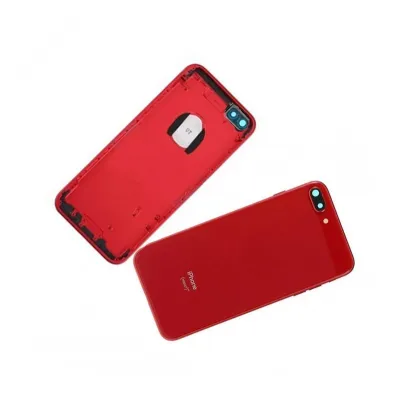 Chasis con Tapa Trasera para iPhone 8 Plus Roja