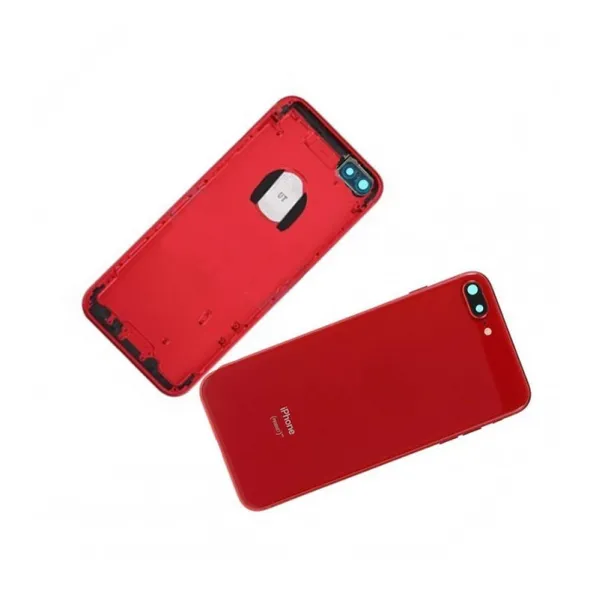 Chasis con Tapa Trasera para iPhone 8 Plus Roja