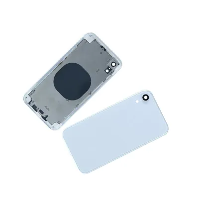 Chasis con Tapa Trasera para iPhone XR Blanca