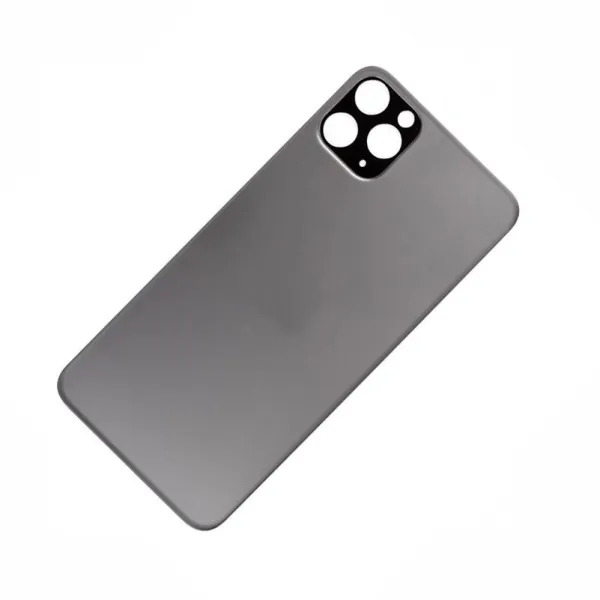 Tapa trasera para iPhone 11 Pro Max Negra (Gris Especial)
