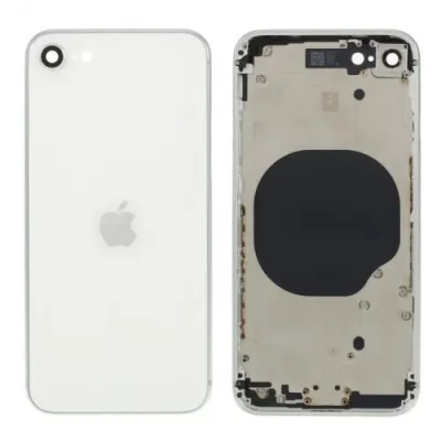 Chasis con Tapa Trasera para iPhone SE 2020 Blanca