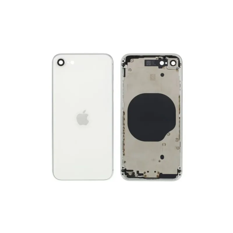 Chasis con Tapa Trasera para iPhone SE 2020 Blanca
