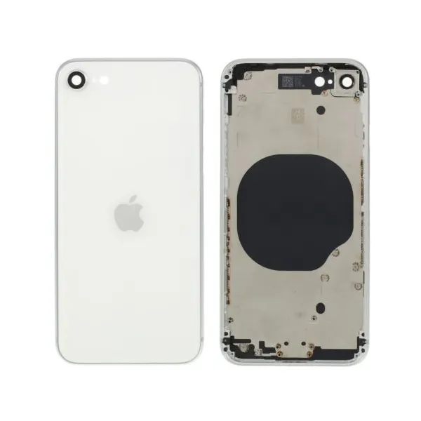 Chasis con Tapa Trasera para iPhone SE 2020 Blanca
