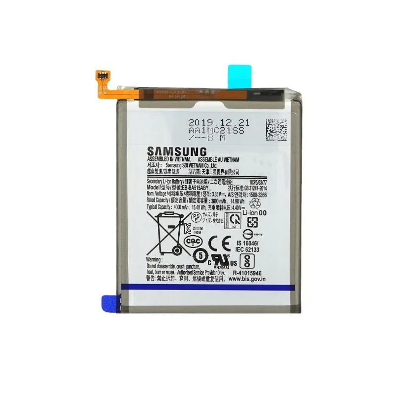 Bateria para Samsung A51 /A515 (EB-BA515ABY) (Original)