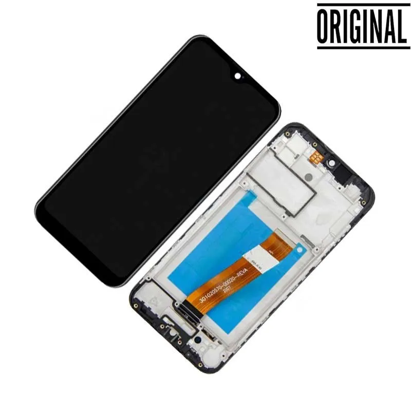 Pantalla para Samsung A01 /A015F con Marco Negro (Original)