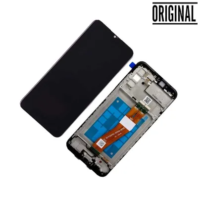 Pantalla para Samsung A02S /A025F con Marco (Original) (Vesion: Non EU)