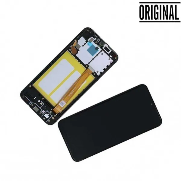 Pantalla para Samsung A20e /A202 con Marco (Original Service Pack)