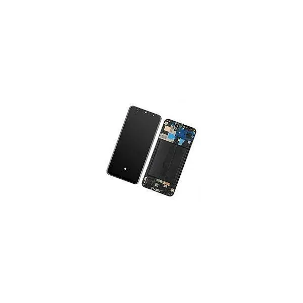 Pantalla para Samsung A50 (A505) OLED Con Marco Con Funcion Huella