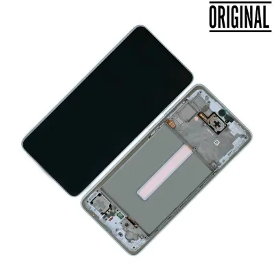 Pantalla para Samsung A33 5G /A336 con Marco Blanco (Original Service Pack)