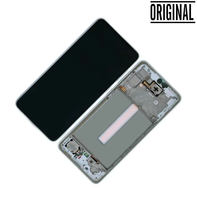 Pantalla para Samsung A33 5G /A336 con Marco Blanco (Original Service Pack)