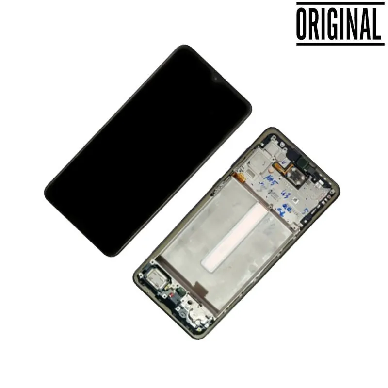 Pantalla para Samsung A33 5G /A336 con Marco Negro (Original Service Pack)