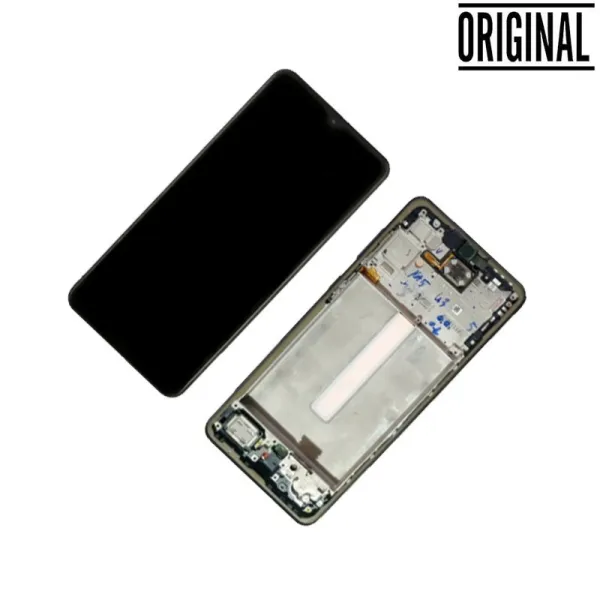 Pantalla para Samsung A33 5G /A336 con Marco Negro (Original Service Pack)