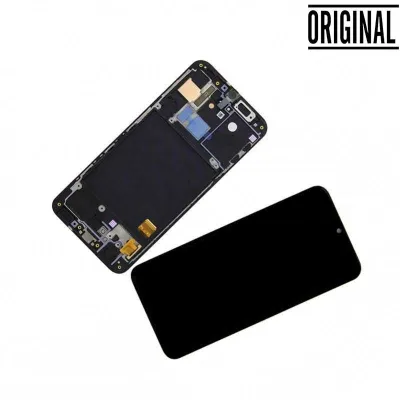 Pantalla para Samsung A50 /A505 con Marco (Original Service Pack)