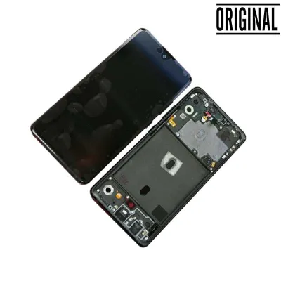 Pantalla para Samsung A51 5G /A516 con Marco Negro (Original Service Pack)