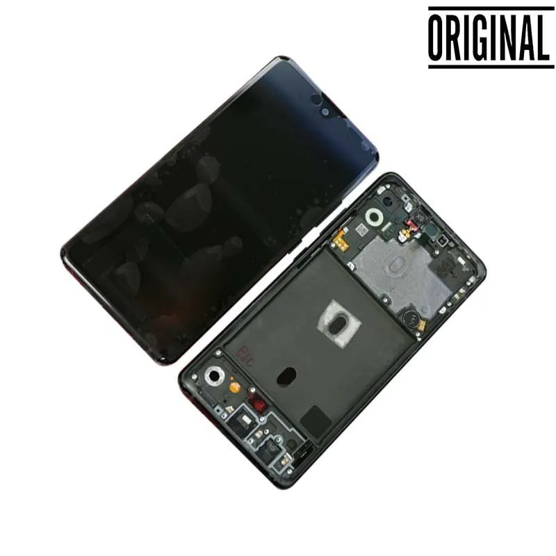 Pantalla para Samsung A51 5G /A516 con Marco Negro (Original Service Pack)