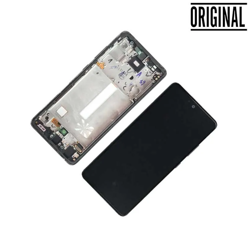 Pantalla para Samsung A52 A525 /A52 5G A526 con Marco Negro (Original Service Pack)