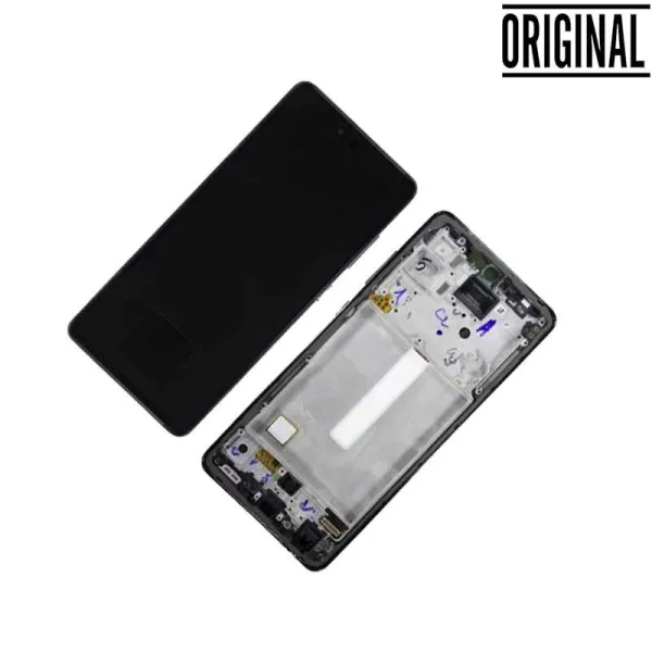 Pantalla para Samsung A52S 5G /A528 con Marco Verde (Original Service Pack)