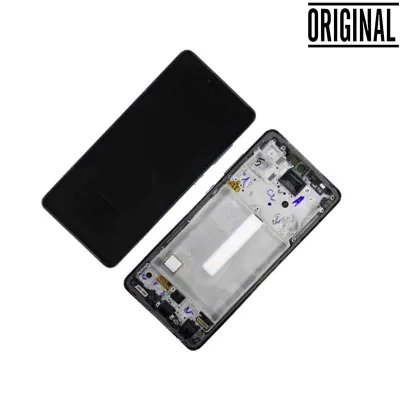 Pantalla para Samsung A52S 5G /A528 con Marco Violeta (Original Service Pack)