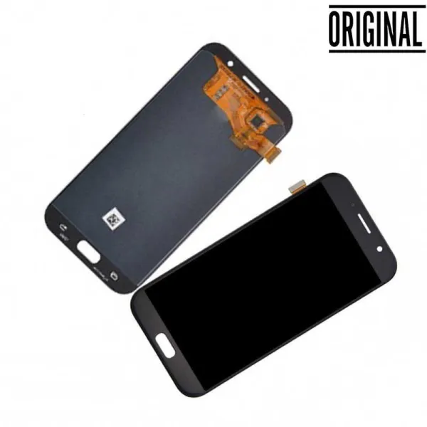 Pantalla para Samsung A7 2017 /A720 con Marco Negro (Original Service Pack)