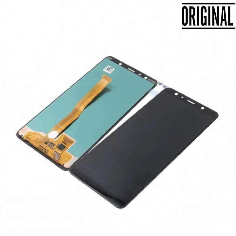 Pantalla para Samsung A7 2018 /A750 Negro (Original Service Pack)