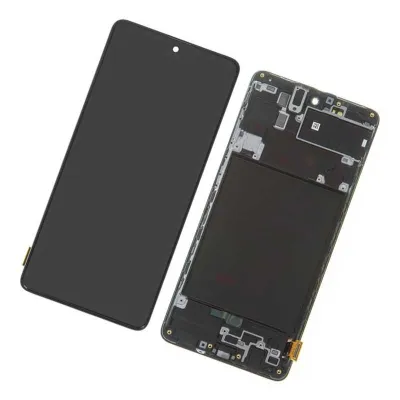 Pantalla para Samsung A71 (A715) OLED Con Marco