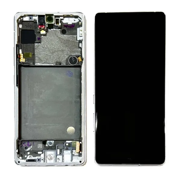 Pantalla para Samsung A71 5G (A716) Con Marco (Original Service Pack)
