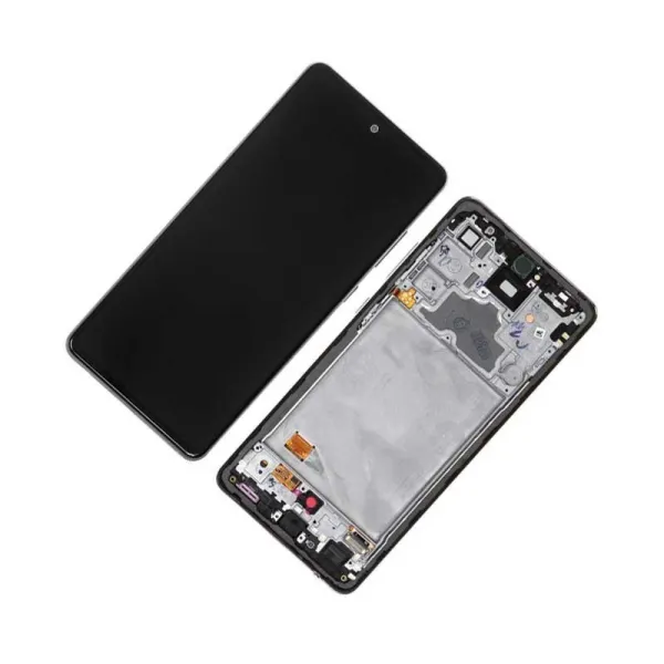 Pantalla para Samsung A72 4G/5G (A725/A726) con Marco Negro (Original Service Pack)