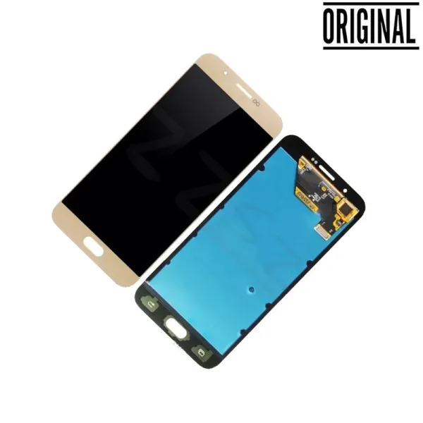 Pantalla Para Samsung A8 /A810 Oro (Original Service Pack)