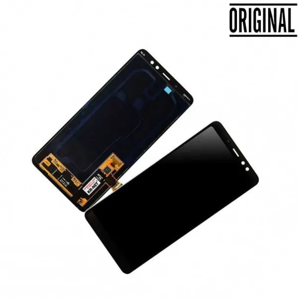 Pantalla para Samsung A8 Plus /A730 Negra (Original Service Pack)