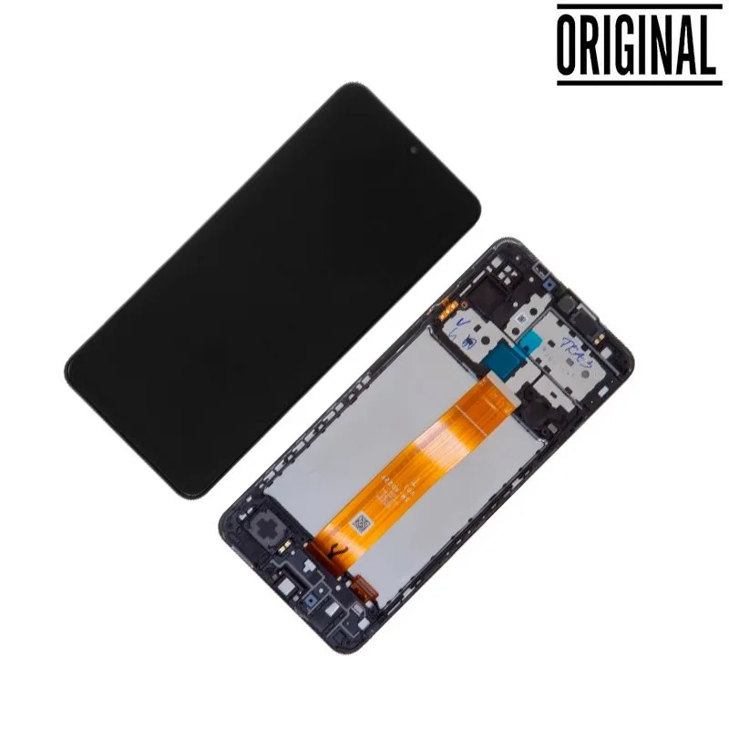 Pantalla para Samsung M12 /M127 con Marco (Original Service Pack)
