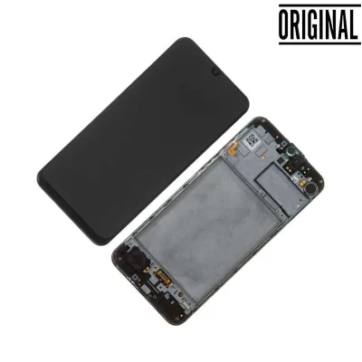 Pantalla para Samsung M32 /M325 con Marco (Original Service Pack)