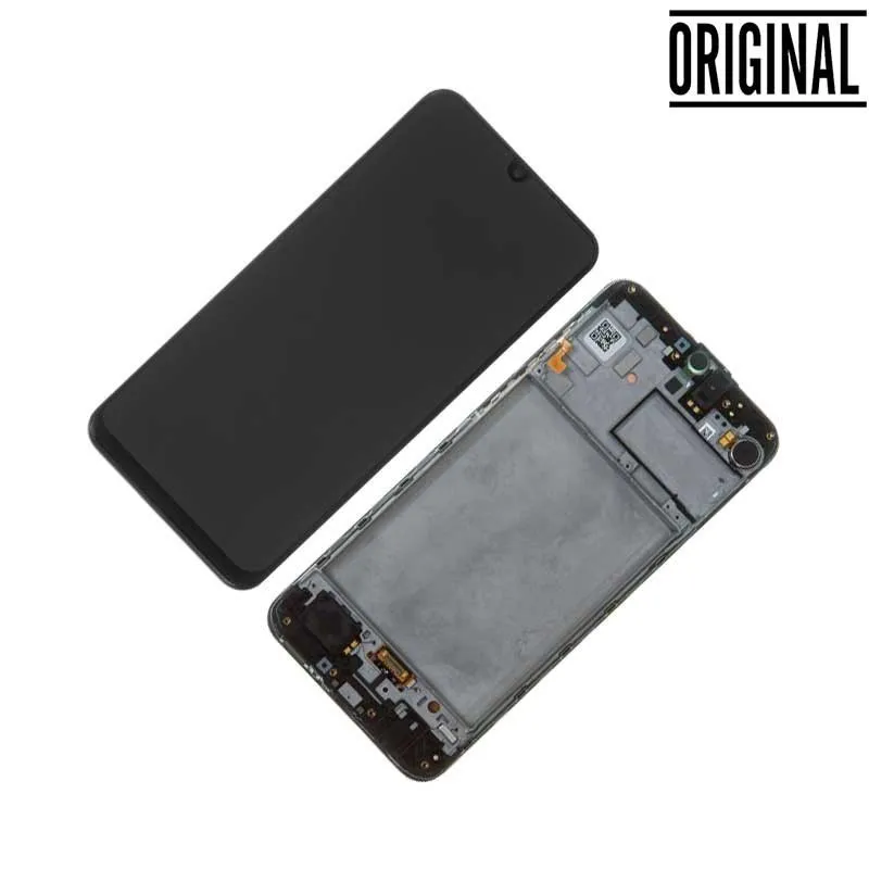 Pantalla para Samsung M32 /M325 con Marco (Original Service Pack)