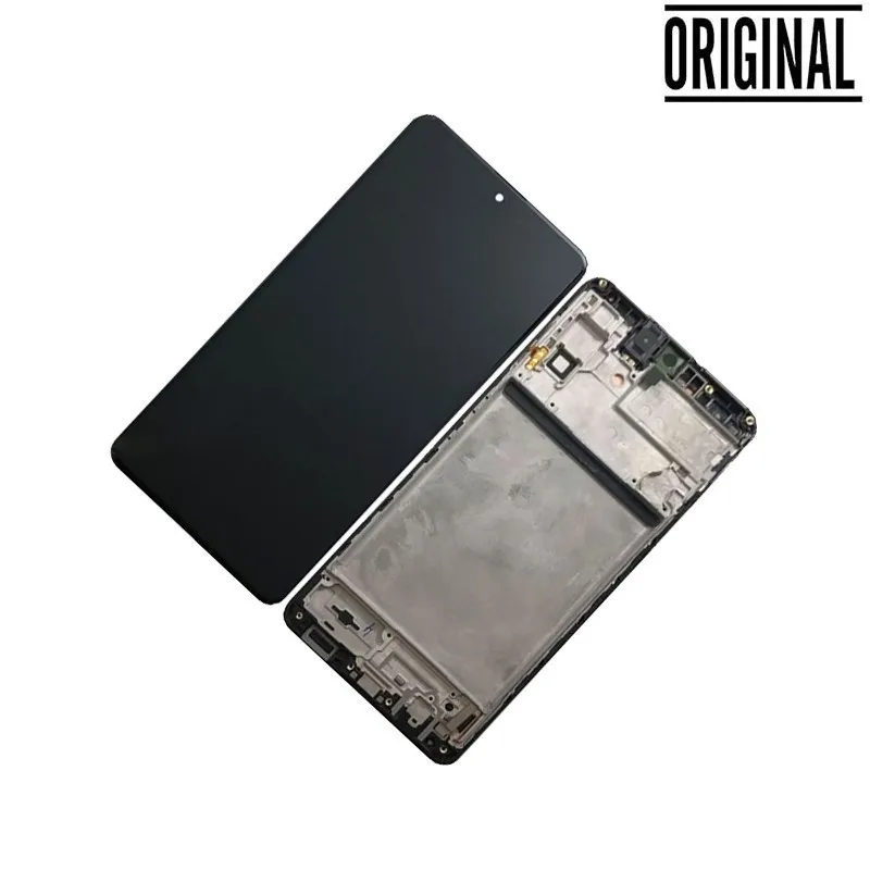 Pantalla para Samsung M51 /M515 con Marco (Original Service Pack)