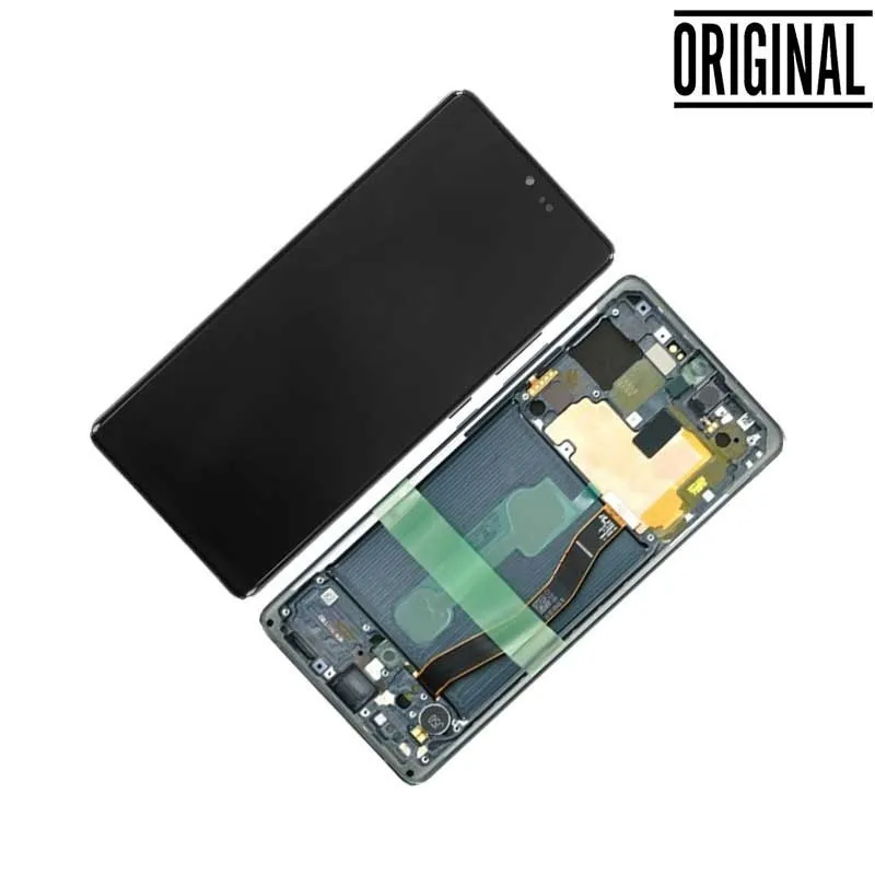 Pantalla para Samsung S10 Lite /G770 Negro (Original Service Pack)