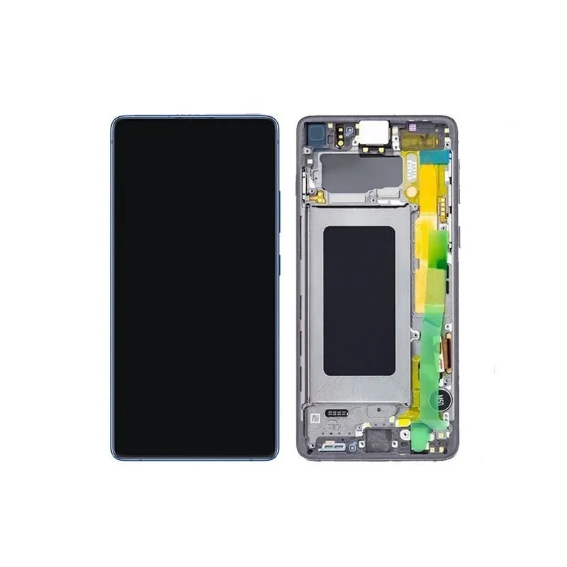 Pantalla para Samsung S10 Lite /G770 Plata/Blanca (Original Service Pack)